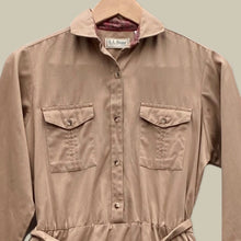 Load image into Gallery viewer, 1980's Khaki L.L. Bean dress