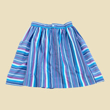 Load image into Gallery viewer, 1980's Handmade striped skirt