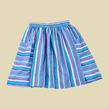Load image into Gallery viewer, 1980's Handmade striped skirt