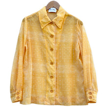 Load image into Gallery viewer, 1960's/1970's Butte Knit mod button-up shirt