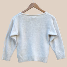 Load image into Gallery viewer, 1950's Spinners cream silk blend sweater