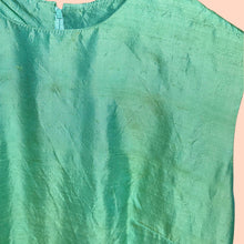 Load image into Gallery viewer, 1960&#39;s sleeveless iridescent mod dress
